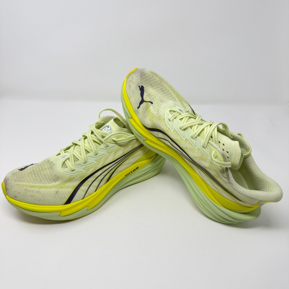 Puma Deviate Nitro 4 Apple Spritz Lux Lime Men's 8.5
